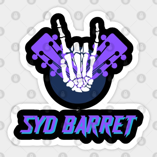 Syd Barret Sticker by eiston ic